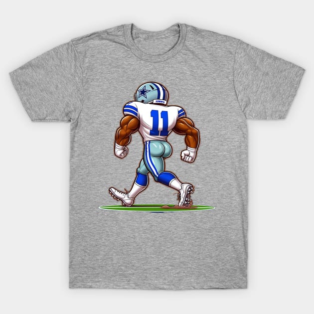 Cowboys Football T-Shirt by Corecustom